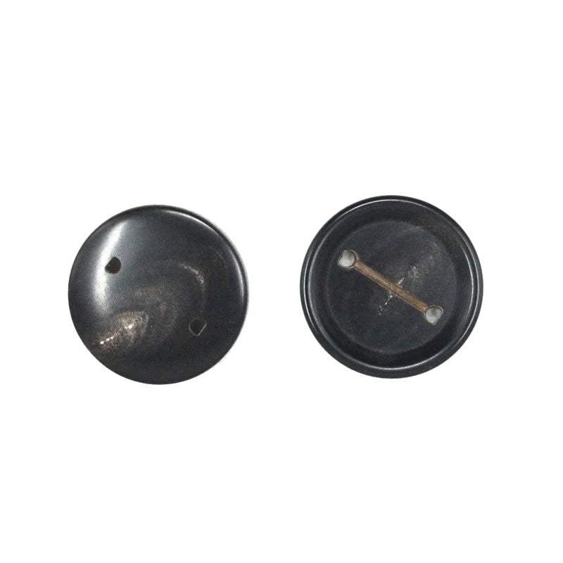 Durable ABS Plastic Shank Buttons Round Resin Sewing Buttons for Men's Suit Jacket Coat Garment Accessories