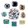 Starsgem Multicolor Blue Green 3mm Melee Moissanite Stone Color Moissanite Diamond