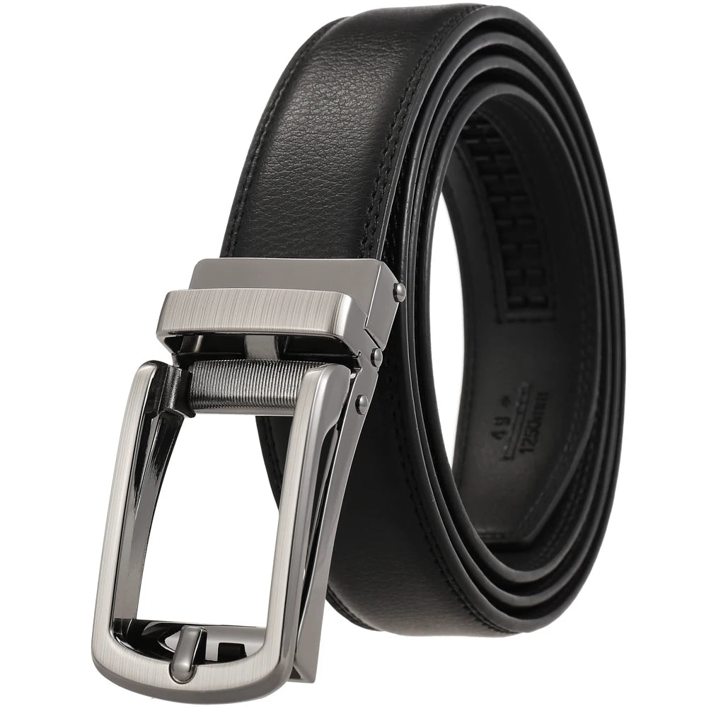 LY33-00002-1 Men's Cowhide Belt 3.08cm Spot Wholesale