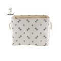 KUYUE Fabric Storage Baskets Empty Gift Baskets With Rope Handles Decorative Baskets for Organizing