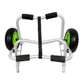Kayak Cart Beach Wheels Stand Upright Kayak Rack Kayak Trolley With Solid PU Wheels