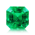 Asscher Cut Colombia Lab Grown Emerald Synthetic Emerald Stone Hydrothermal Lab Created Emerald