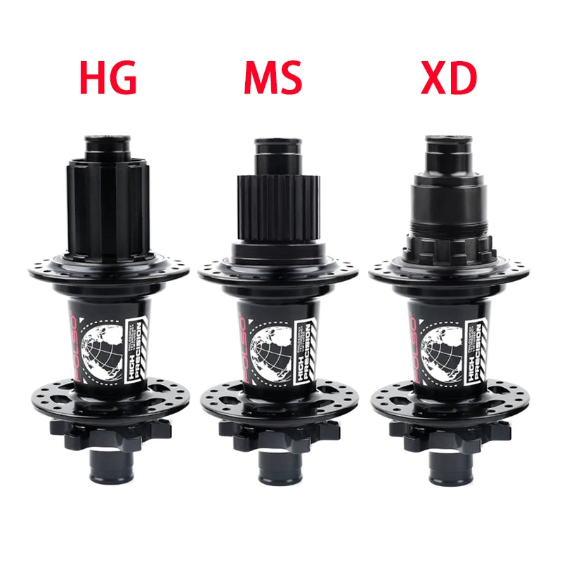 POLSO Aluminum Alloy 32H/36H 15x100mm 12x142mm Mountain Bike Hub HG MS XD MTB Bicycle Hubs