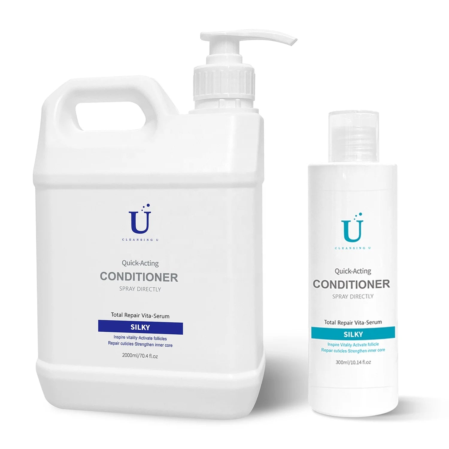 Cleansing U Natural Herbal Essence Dog Shampoo and Conditioner Amino Acid Pet Hair Wash Soften Hair Pet Cat Conditioner
