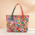 WESTAL Women's Handbags Genuine Leather Patchwork Shoulder Bag Women Hand Bags Lady Leather Crossbody Bag Tote Handbags