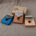 Wooden Handicraft Ornaments 17-tone Thumb Piano Kalimba Beginner Factory Direct Sales