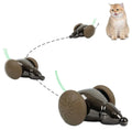 Automatic Cat Mouse Toy USB Rechargeable Interactive Cat Toys for Indoor Cats Smart Sensing Moving Electric Kitten Toys