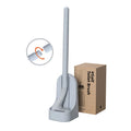 2025 New Design Wall Mounted Silicone Golf WC Toilet Cleaning Brush and Holder Set With Holder