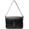 Custom Girls Striped Two Straps Bucket Handbag with Lock Waterproof PU Leather Zipper Closure 2-2.9L Capacity for Travel