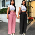 Womens Slacks Wide Leg Dress Pants Bootcut Straight Trousers Business Attire Work Office Clothes Formal Pants