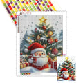 Christmas 5d Diy Diamond Painting Cute Santa Claus Goblin Christmas Tree Full Drill Customized Diamond Painting Sets for Kids