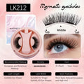 Wholesale 3D Magnetic Eyelashes Reusable Light Weight Quantum Eyelashes Kit with Applicator Easy to Wear No Glue Needed Magnet