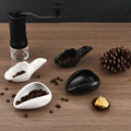 New Arrival Eco-Friendly Espresso Accessories 20g Ceramic Coffee Bean Dosing Tray and Scoop Shovel Set with Tea Measure Cup