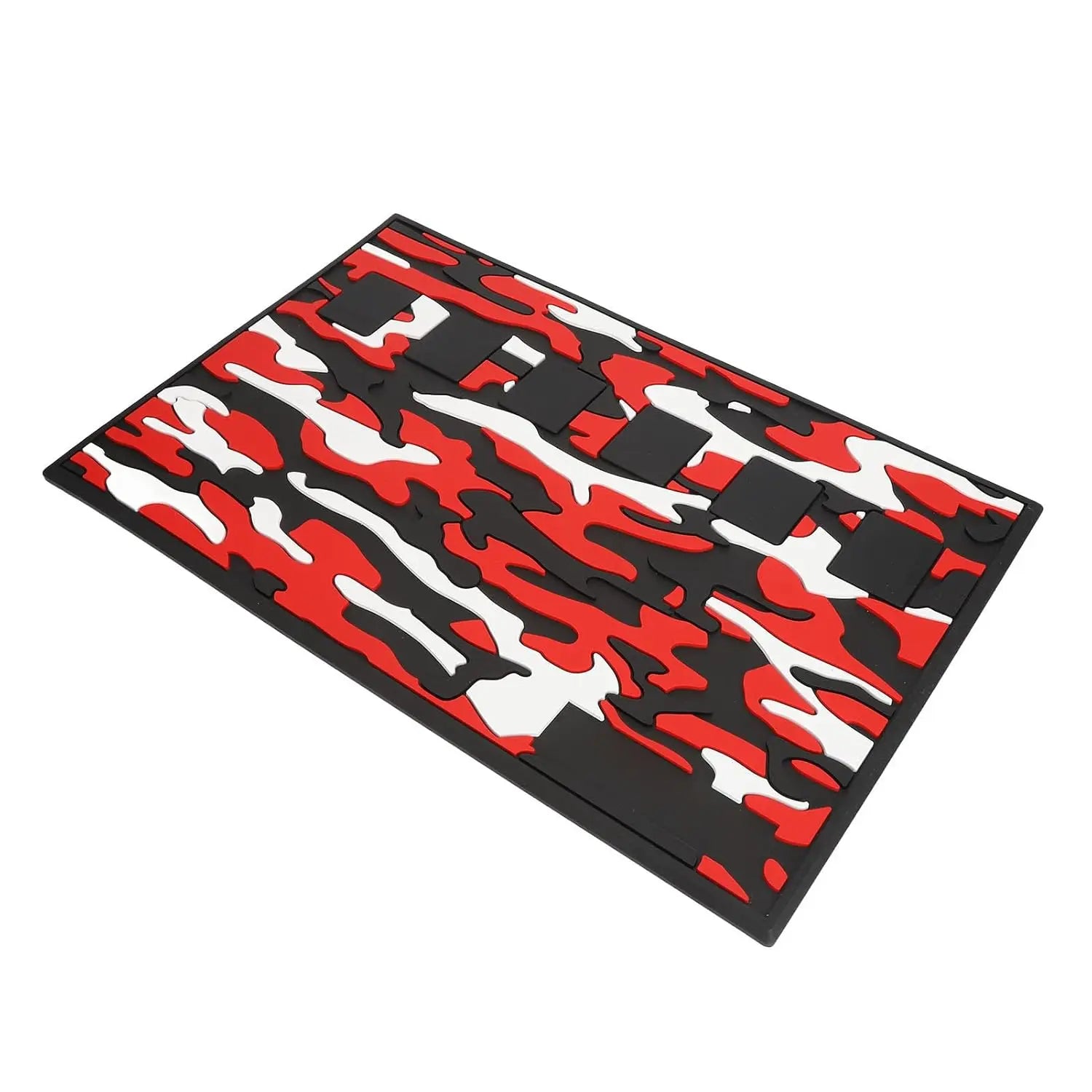 Magnetic Salon Mat for Barbershop Organized Hair Tools & Accessories Including Clippers for Barber Shop Use