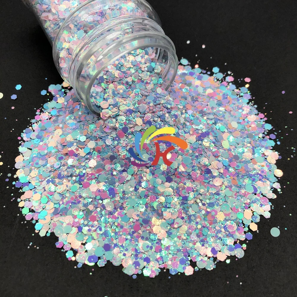 Hot-selling Wholesale Chunky Bulk Polyester Mix Craft Glitter Christmas Decoration Supplies