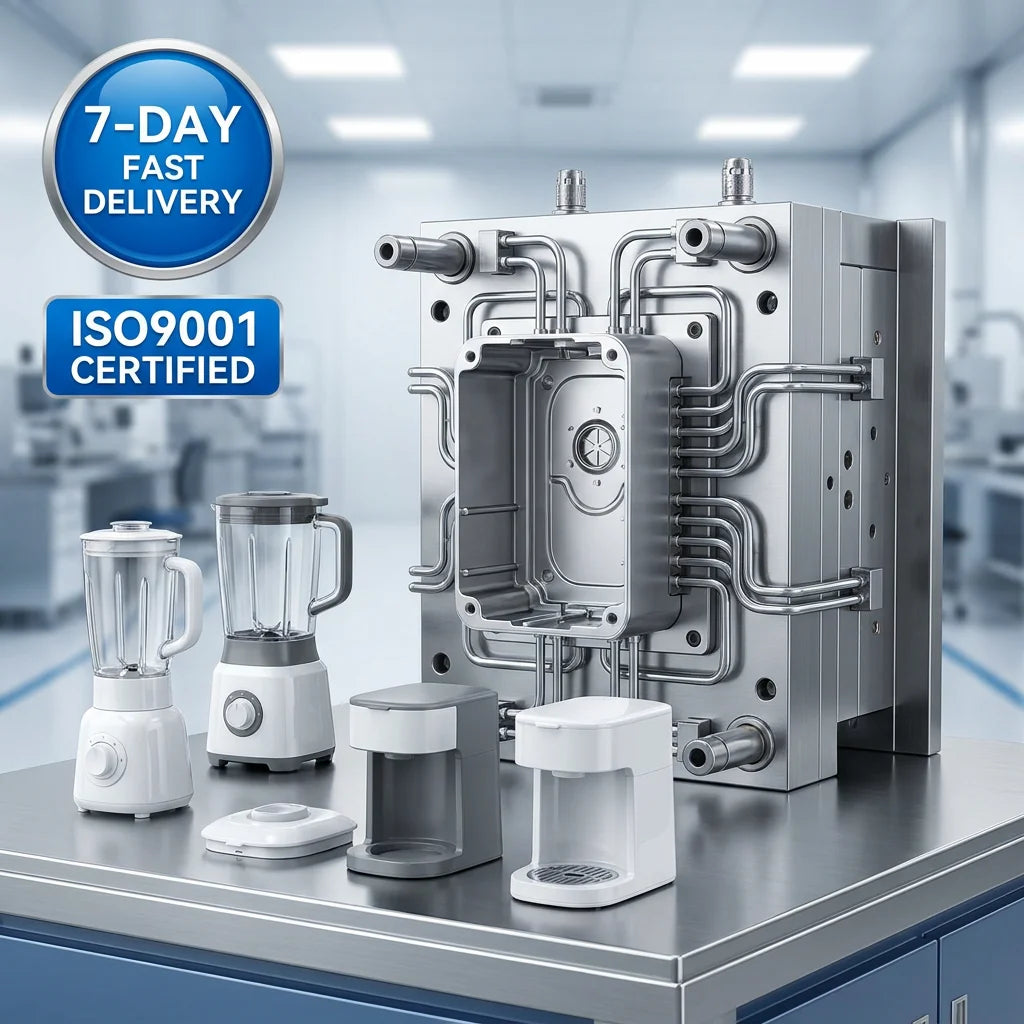 Injection Plastic Molds for Household Rapid Prototyping Tooling CNC Processed ISO9001 Certified China Plastic Injection Molding