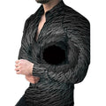 New Designer Floral Anti-Wrinkle Full Sleeve Printed Shirt for Men Regular Fit Oversized Breathable Eco-Friendly Casual