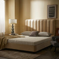 Double King Size Natural Latex Gel Memory Foam Mattress Roll up Pocket Spring Mattress in a Box