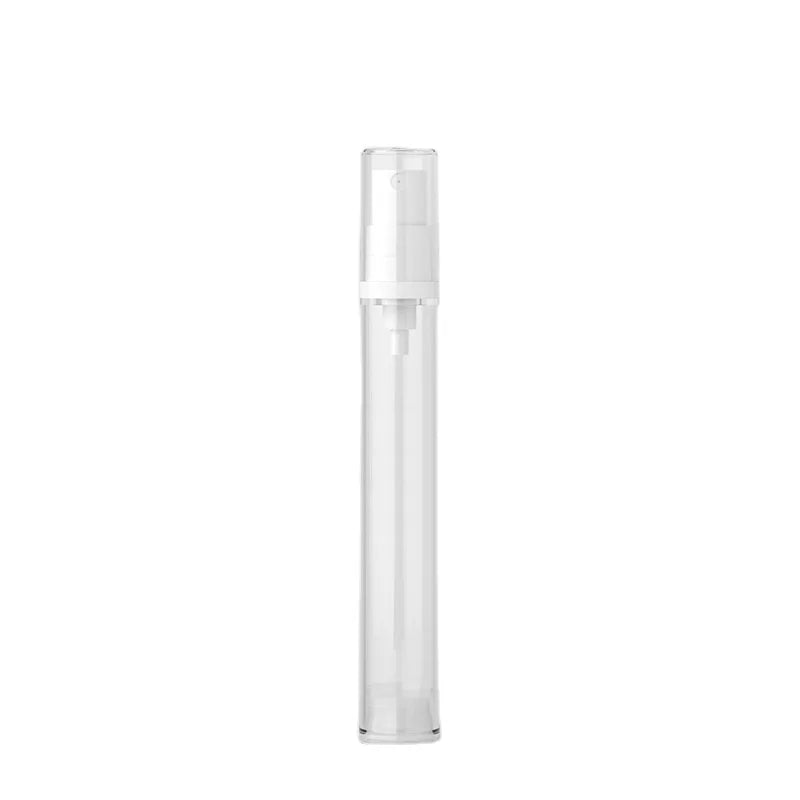 5ml 10ml 15ml Luxury Thick Airless Screen Printed Plastic Pump Subpackage Bottle with Cap for Lotion