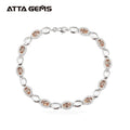 Diaspore Zultanite Bracelet 925 Sterling Silver Fine Jewelry Wedding Bracelet 30 Carats Created  Tennis Bracelet for Women