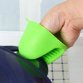2 Pairs Mini Oven Clip Silicone Heat Resistant Cooking Pinch Mitts Potholder for Kitchen Cooking