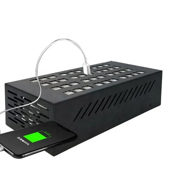 New 80 Ports 80A 400W Multi USB Charger Charging Station Dock Universal Mobile Phone Desktop Chargers Model 80P