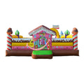 Commercial Inflatable Candy House Jump Bouncing Castle Candy Land Playground Combo Cake Theme Inflatable Bouncy Bouncer