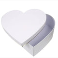 Heart Shaped Boxes for Roses Romantic Present Gift Valentine Custom Design Own Big Set Wedding Paper Packaging