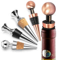 Kitchen bar Accessories Whiskey Beverage champagne Stopper Stainless Steel Vacuum Wine Bottle Stopper