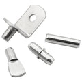Kitchen Cabinet Wardrobe Shelf Pins Shelf Support Zinc Alloy Metal OEM Glass Wooden Time Packing Finish Technical Weight