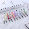 New Plastic UV Printing Gradient Color DIY Ballpoint Pens Custom Beaded Pens for DIY