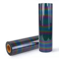 Holographic Color Honeycomb Htv Printable  Reflective Design Spray Heat Transfer Vinyl