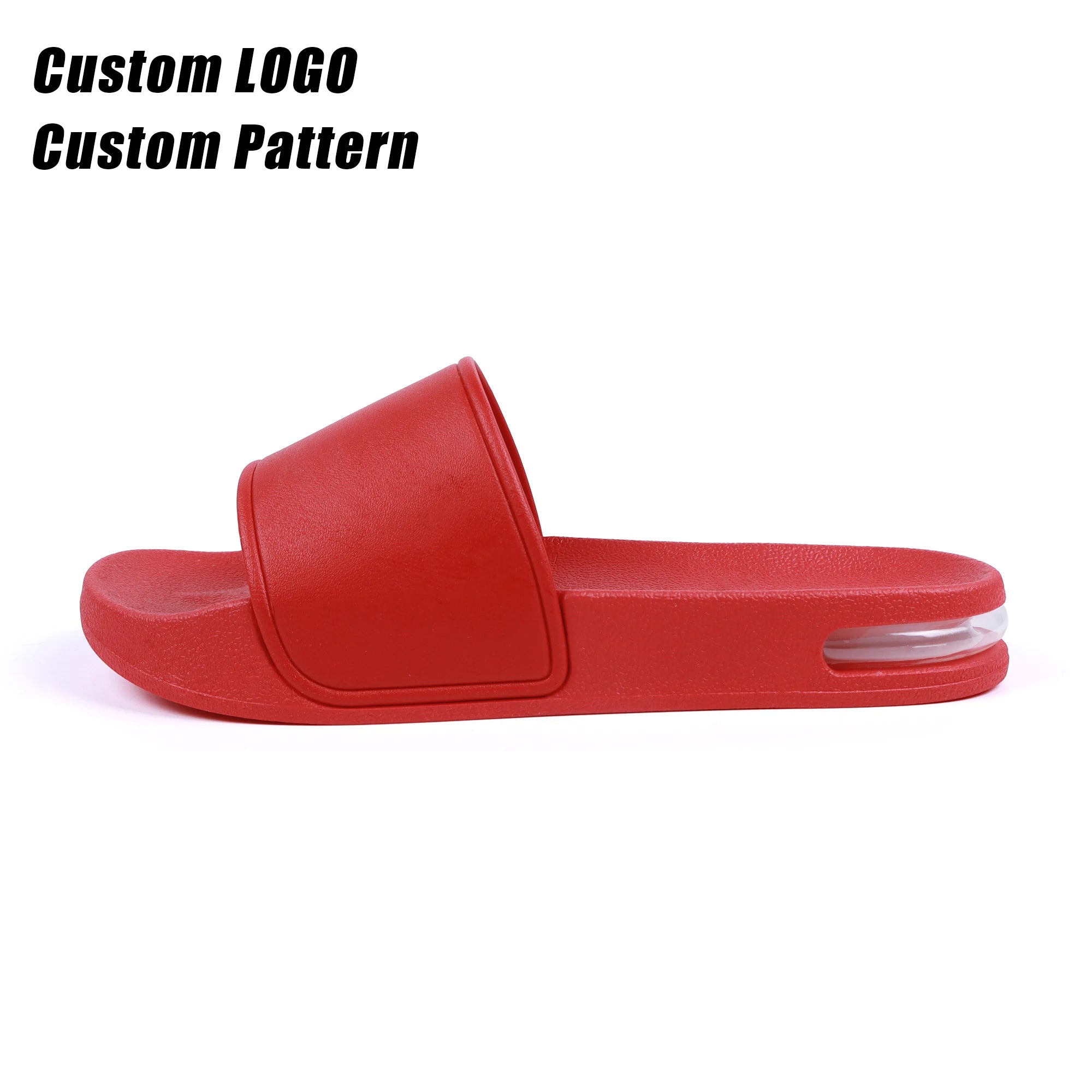 BreezeStep Designer Breathable Men's Mules PVC Slippers Custom Logo Air Cushion Slides Flip Flops Summer Winter Anti-Slip