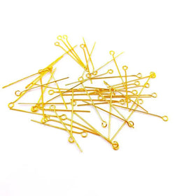 Wholesale Stainless Steel Eye Pins Findings Eye Head Pins American Style Eco-Friendly Jewelry Making Handmade Diy Craft