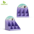 Custom Retail Cardboard Table Top Display Stand Cardboard Counter Key Ring Display Unit