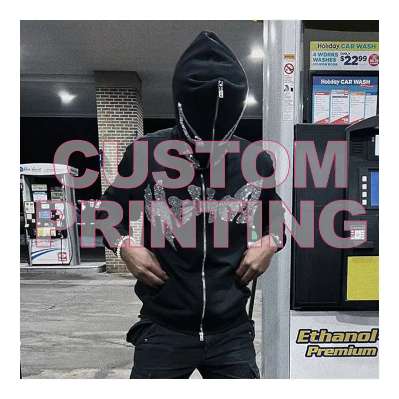 Hot Fashion Styles Mens Casual Luxury Hoodies Customization Cotton Men's Embroidery Hoodie for Men Zip