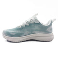 JDS Unisex Casual Lightweight Flying Mesh Kitchen Sneakers Joker White Green Running Anti-Slip Breathable EVA Midsole Oil Chef