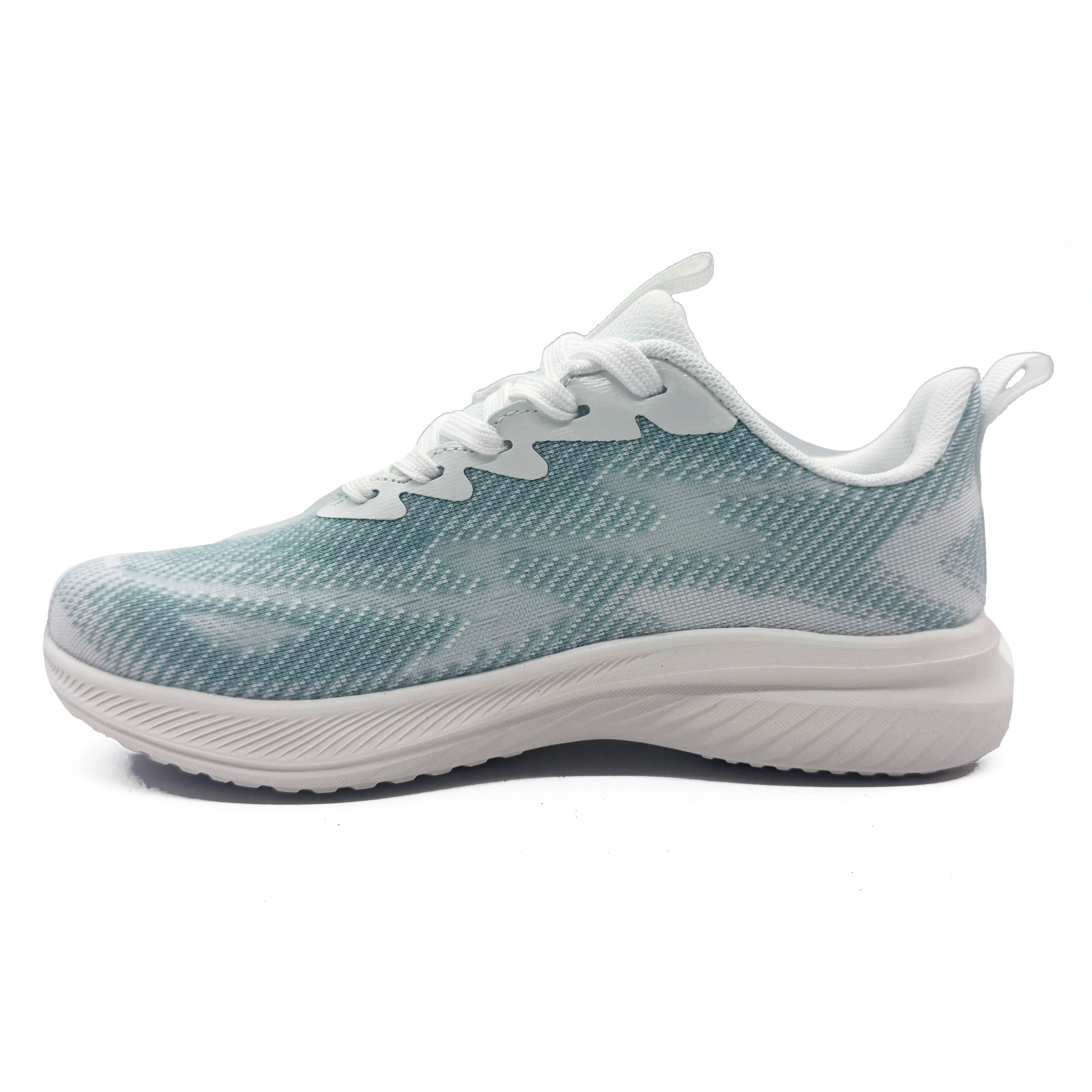 JDS Unisex Casual Lightweight Flying Mesh Kitchen Sneakers Joker White Green Running Anti-Slip Breathable EVA Midsole Oil Chef