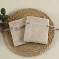 PUPPYSEW  8*9cm Luxury  Microfiber Jewelry Bag Jewelry  Drawstring Bags Jewelry Pouch  Gift Packing Bag With  Personalized  Logo