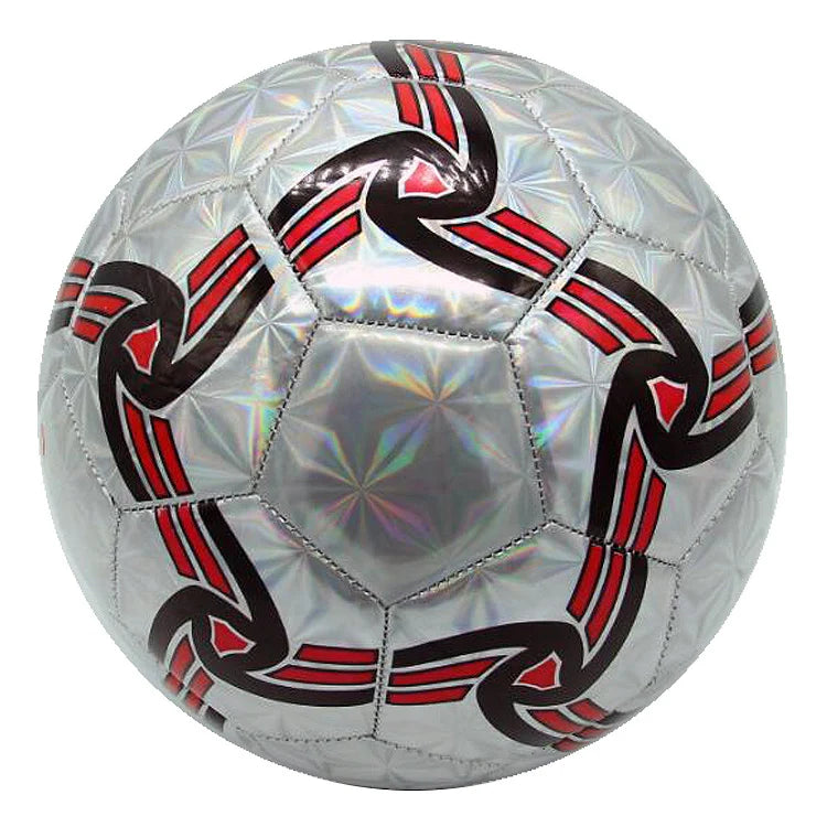 Wholesale Competitive Price Official Size 5 PVC Metallic Leather Soccer Balls