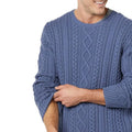 Custom LOGO OEM & ODM Men Sweater Pullover Jacquard Knit Top Long Sleeve Jumper Knitted Men Clothes Knitwear Cotton Men Sweater