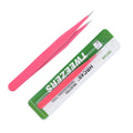 Nail Salon Tool Stainless Steel Straight Nail Tweezers Eyelash Extensions Curved Tweezers