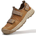 Factory Supply Handmade Comfortable Men Mesh Upper Breathable Summer Men Casual Walking Shoes
