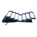 Wholesale 64pcs PU Sunglasses Suitcase Large Size Eyewear Frame Case Portable Glasses Display Cases with Coded Lock