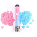 Newborn Celebration Boy or Girl Blue Pink Paper Powder Gender Reveal Confetti Popper Cannon Baby Shower Party Favors Decoration