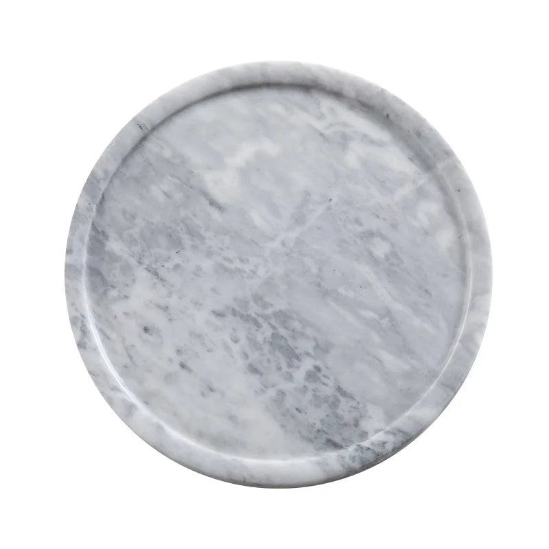 New Arrival Creative Nordic Style Animal Pattern Marble Jewelry Ornament Tray Custom Logo Home Decor Storage Enamel Pottery