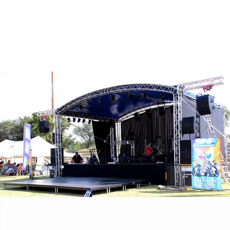 Truss Base Plate for Party Dj Event Party Show Dj Concert Stage Truss Aluminum Design With Roof Truss Display