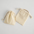 3 X 4 Inches Muslin Bags Canvas Drawstring Bag for Party Home Supplies
