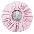 HZM-22347 Lovely Fashion Style Hair Large Double Layer Waterproof Durable Eco-Friendly Shower Cap With Tin Foil Bath Cap