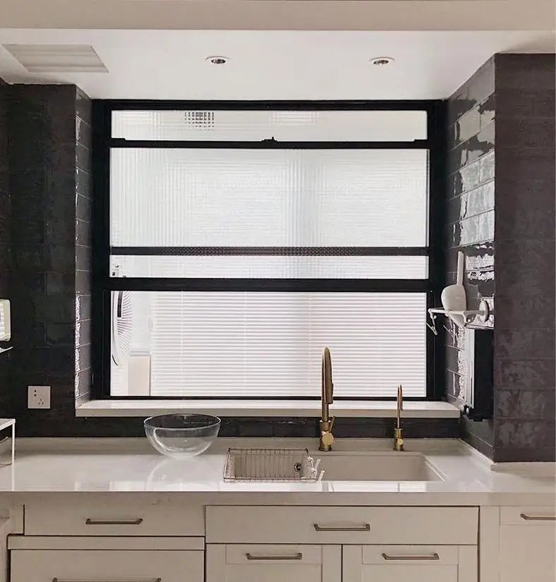Aluminum Alloy Modern Vertical Lifting Electric Automatic Sliding Lift French Window for Living Room